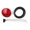 Truck-Lite Incandescent, Red, Round, 1 Bulb, Stop/Turn/Tail, Black Grommet Mount, Pl-3, Stripped 40002R - alternate 4